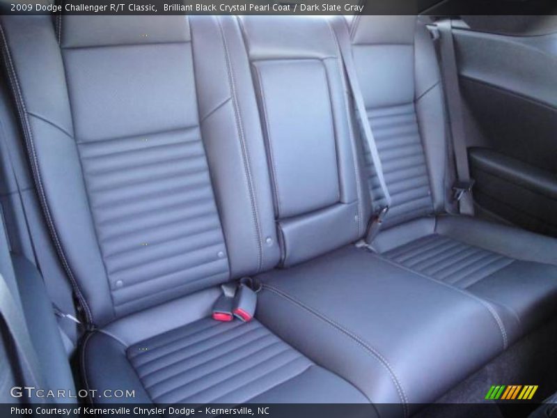 Brilliant Black Crystal Pearl Coat / Dark Slate Gray 2009 Dodge Challenger R/T Classic