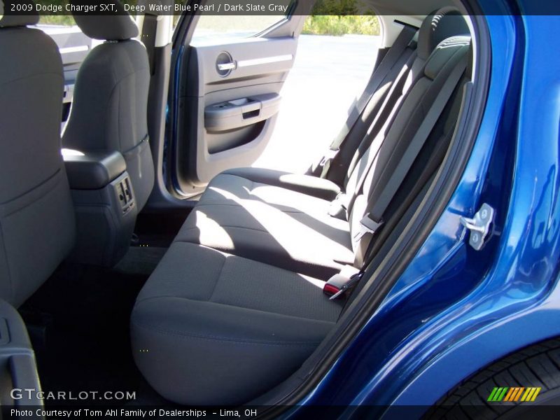 Deep Water Blue Pearl / Dark Slate Gray 2009 Dodge Charger SXT