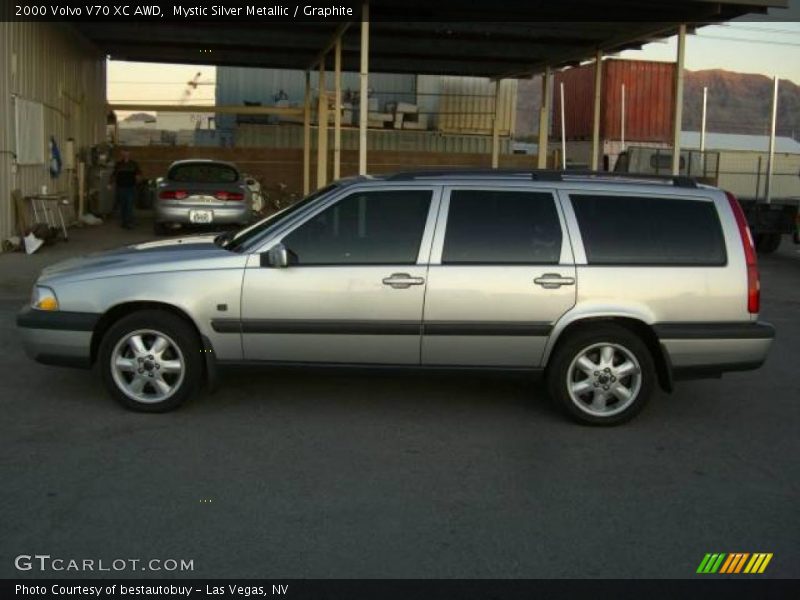 Mystic Silver Metallic / Graphite 2000 Volvo V70 XC AWD