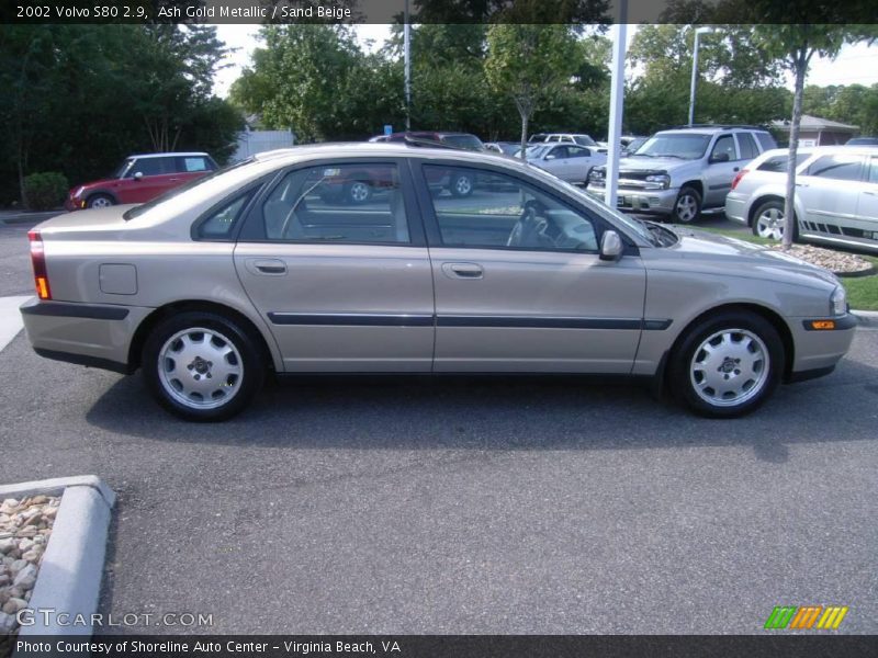 Ash Gold Metallic / Sand Beige 2002 Volvo S80 2.9