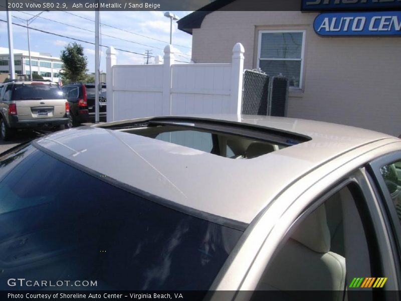 Ash Gold Metallic / Sand Beige 2002 Volvo S80 2.9