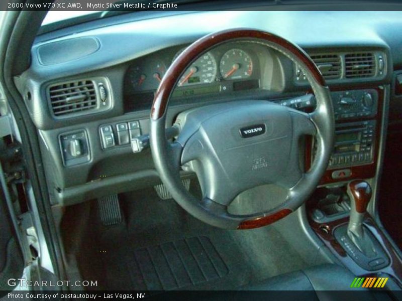 Mystic Silver Metallic / Graphite 2000 Volvo V70 XC AWD