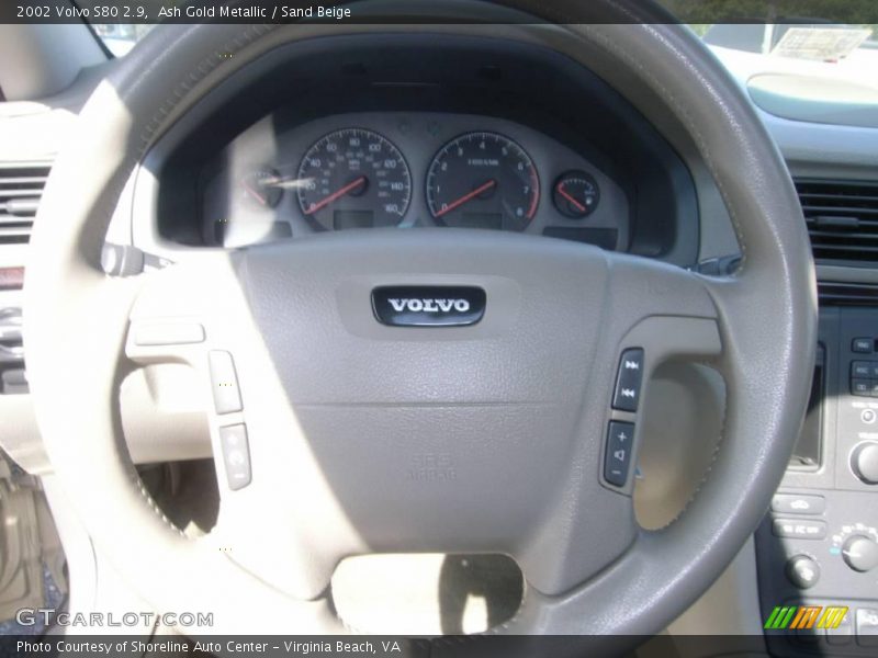 Ash Gold Metallic / Sand Beige 2002 Volvo S80 2.9