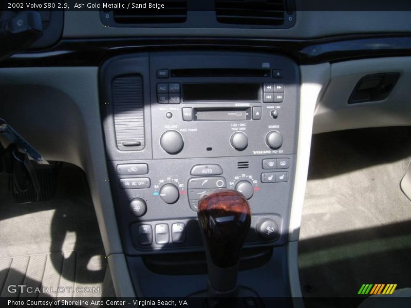 Ash Gold Metallic / Sand Beige 2002 Volvo S80 2.9