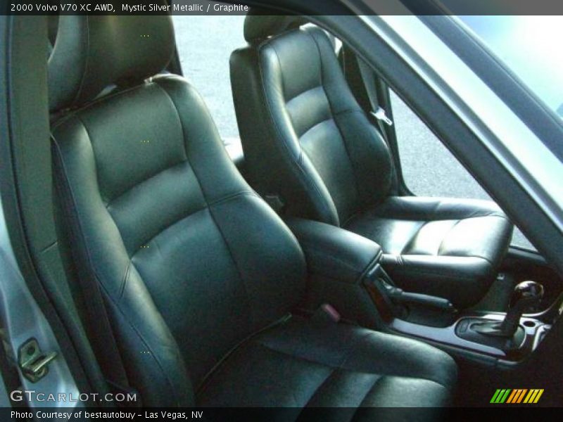 Mystic Silver Metallic / Graphite 2000 Volvo V70 XC AWD