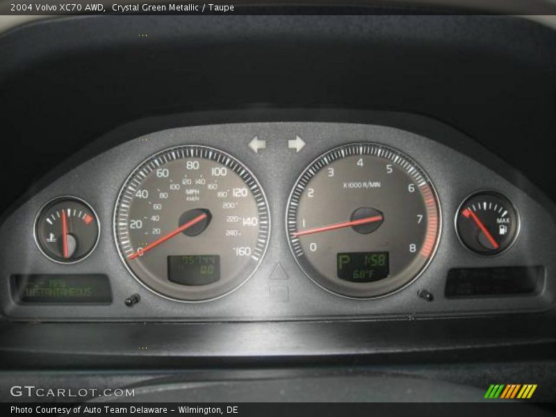 Crystal Green Metallic / Taupe 2004 Volvo XC70 AWD