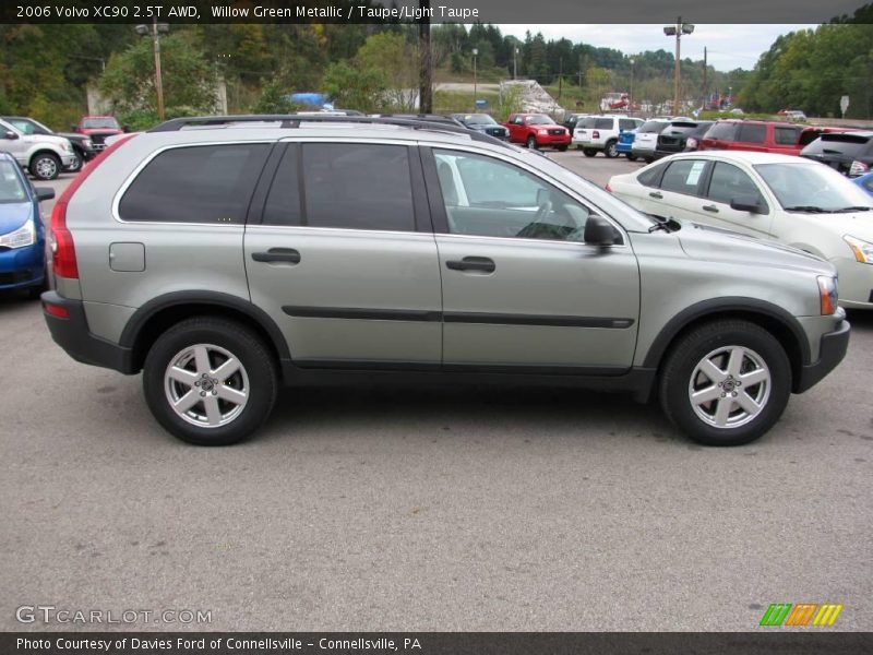 Willow Green Metallic / Taupe/Light Taupe 2006 Volvo XC90 2.5T AWD