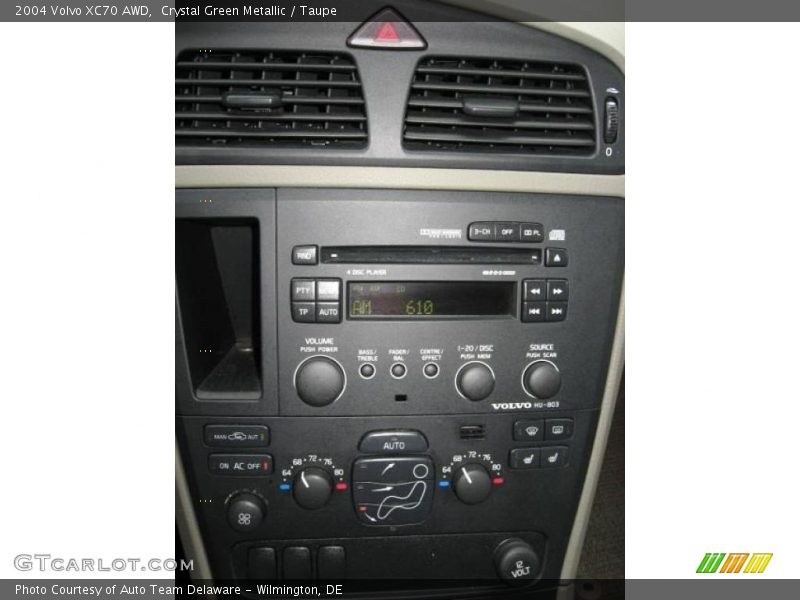 Crystal Green Metallic / Taupe 2004 Volvo XC70 AWD