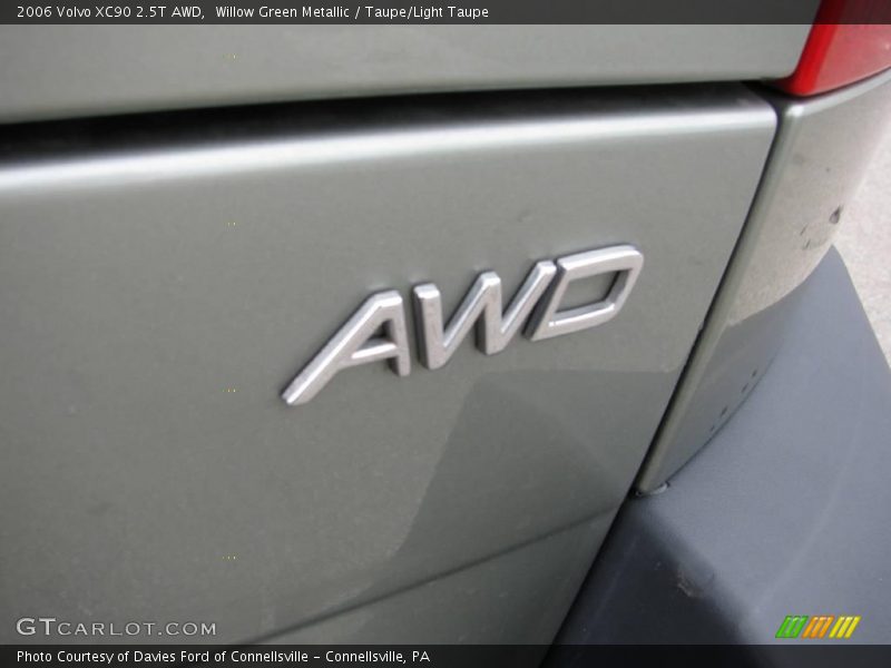 Willow Green Metallic / Taupe/Light Taupe 2006 Volvo XC90 2.5T AWD