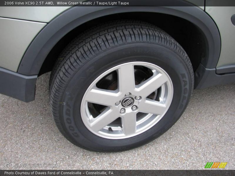 Willow Green Metallic / Taupe/Light Taupe 2006 Volvo XC90 2.5T AWD