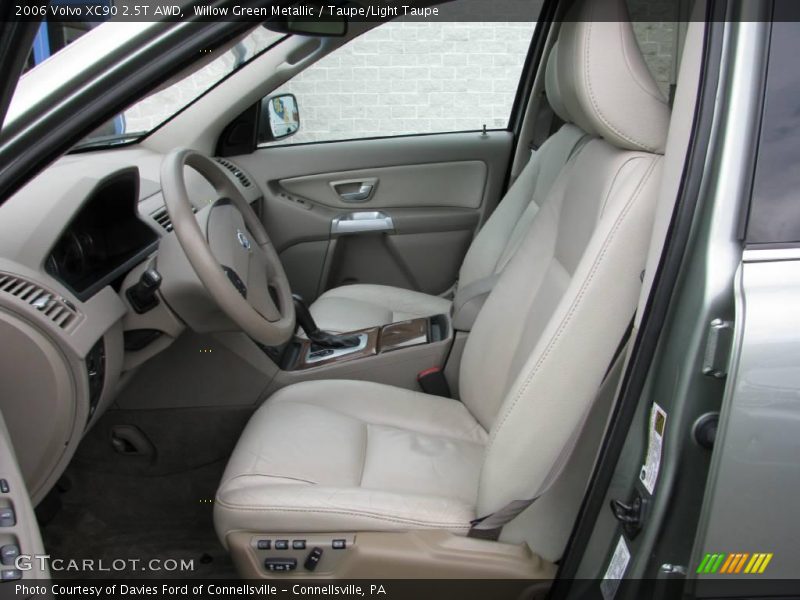 Willow Green Metallic / Taupe/Light Taupe 2006 Volvo XC90 2.5T AWD