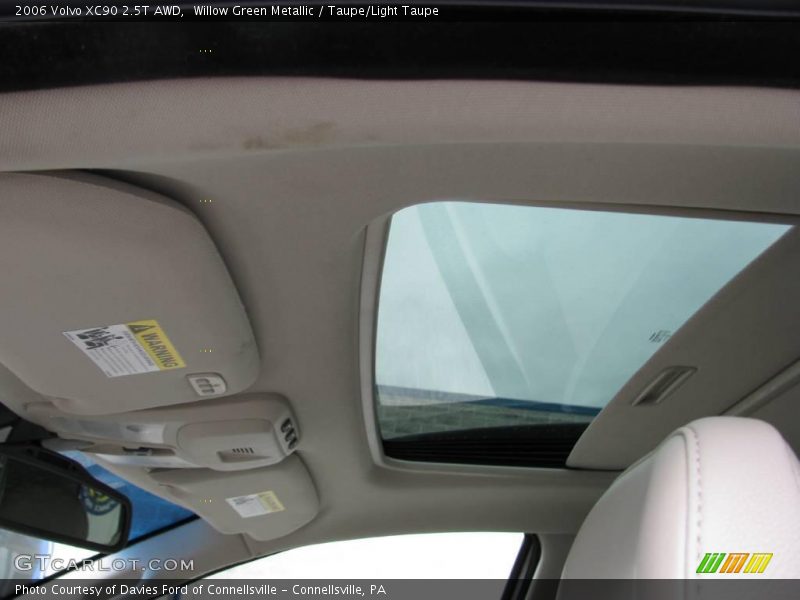 Willow Green Metallic / Taupe/Light Taupe 2006 Volvo XC90 2.5T AWD