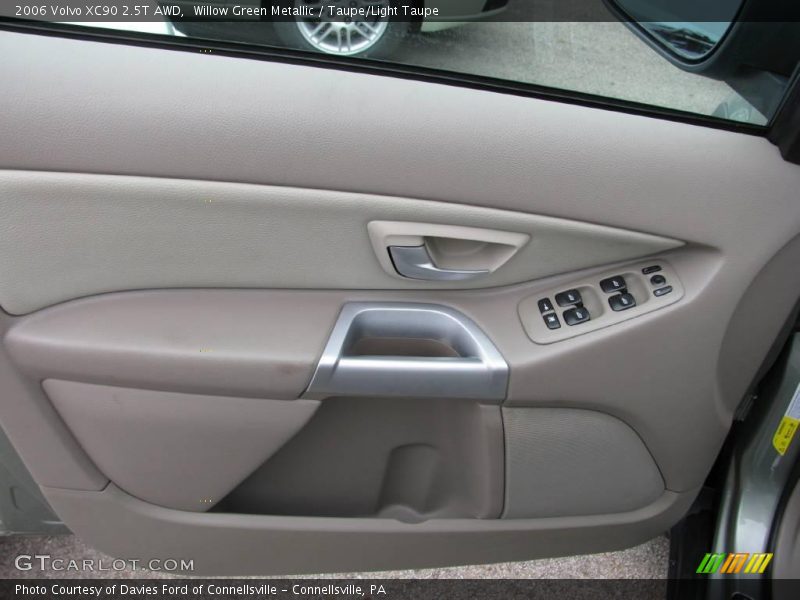 Willow Green Metallic / Taupe/Light Taupe 2006 Volvo XC90 2.5T AWD