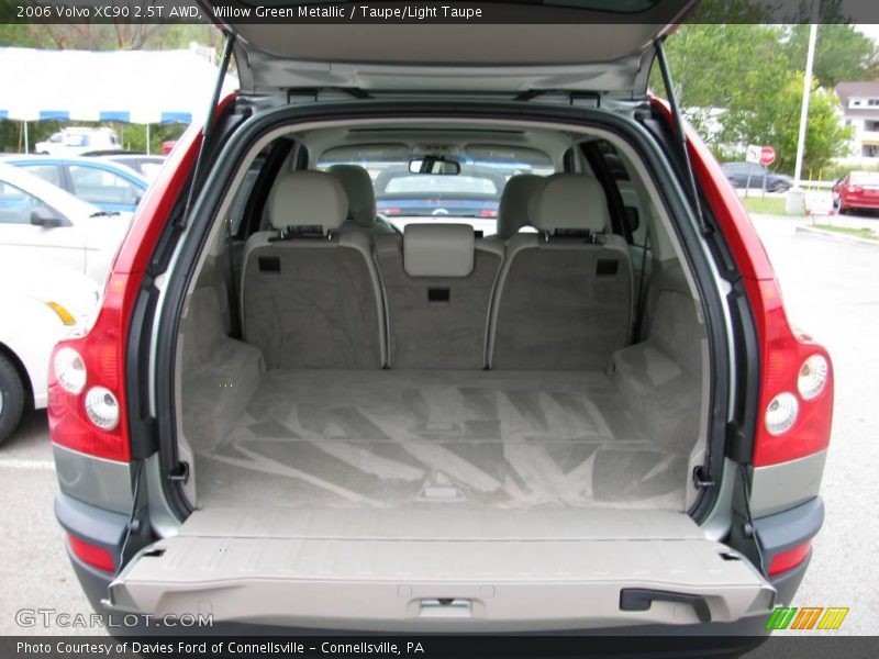 Willow Green Metallic / Taupe/Light Taupe 2006 Volvo XC90 2.5T AWD
