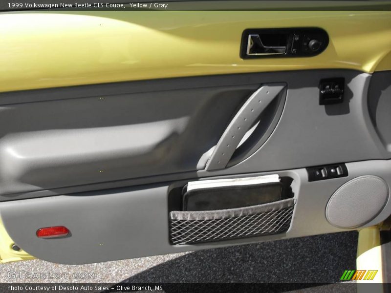 Yellow / Gray 1999 Volkswagen New Beetle GLS Coupe
