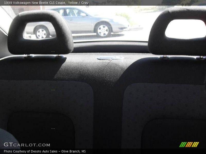 Yellow / Gray 1999 Volkswagen New Beetle GLS Coupe