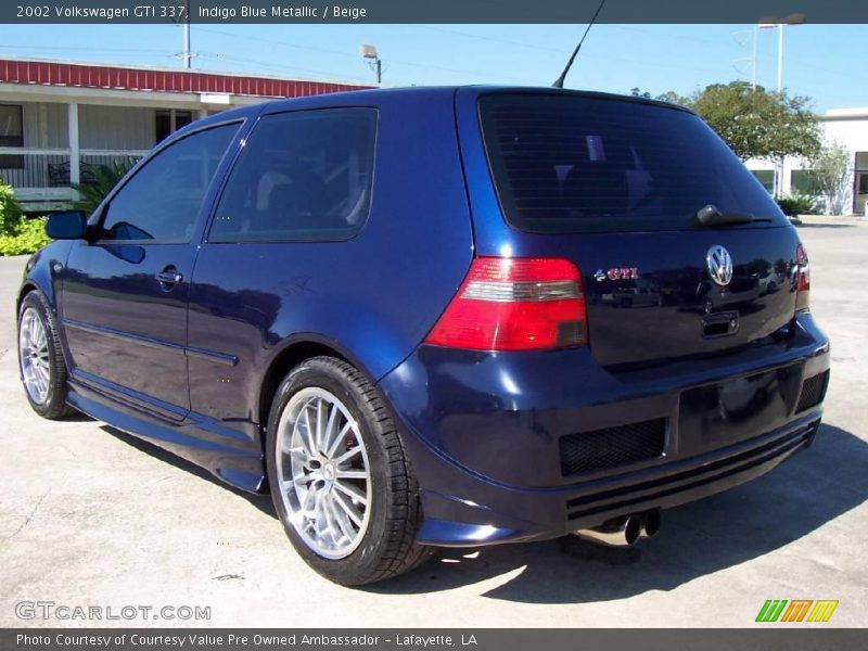 Indigo Blue Metallic / Beige 2002 Volkswagen GTI 337