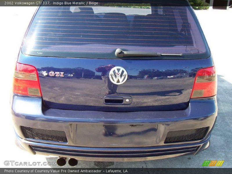 Indigo Blue Metallic / Beige 2002 Volkswagen GTI 337