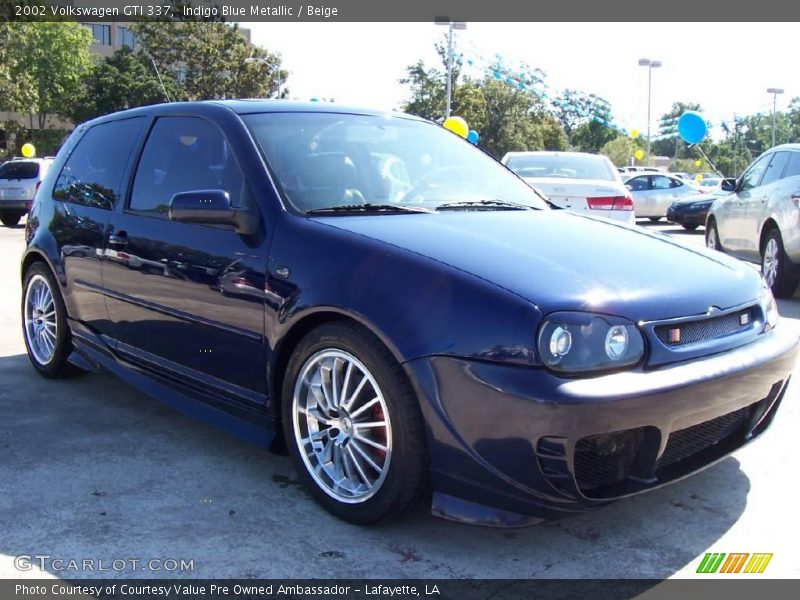Indigo Blue Metallic / Beige 2002 Volkswagen GTI 337