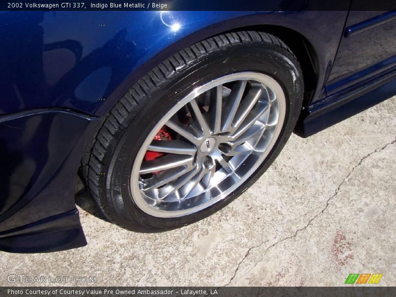 Indigo Blue Metallic / Beige 2002 Volkswagen GTI 337