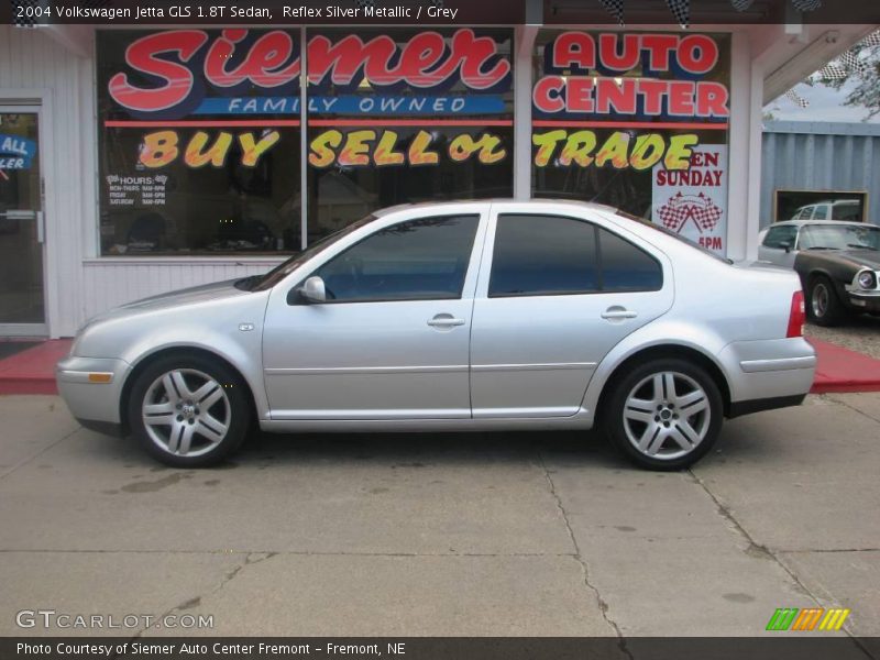 Reflex Silver Metallic / Grey 2004 Volkswagen Jetta GLS 1.8T Sedan