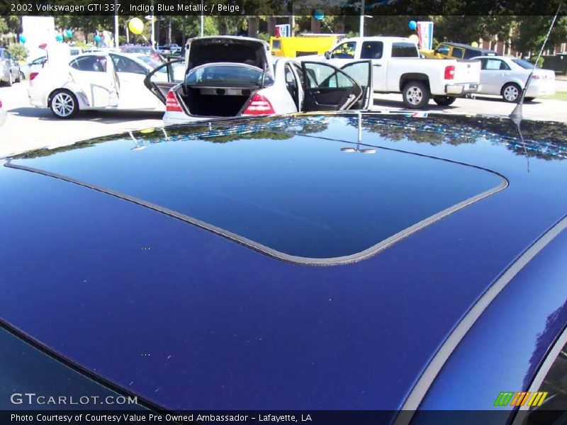 Indigo Blue Metallic / Beige 2002 Volkswagen GTI 337