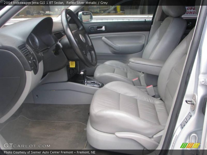 Reflex Silver Metallic / Grey 2004 Volkswagen Jetta GLS 1.8T Sedan