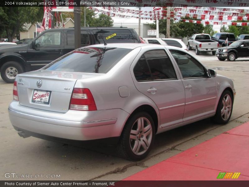 Reflex Silver Metallic / Grey 2004 Volkswagen Jetta GLS 1.8T Sedan