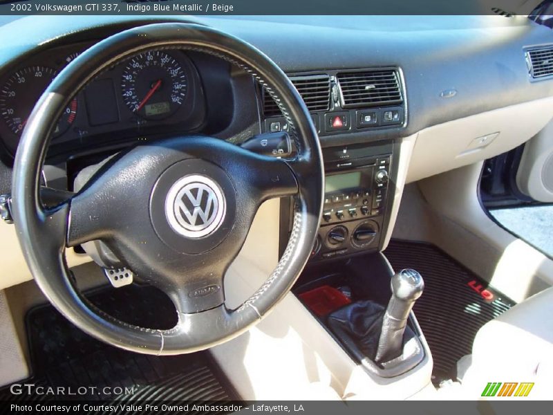 Indigo Blue Metallic / Beige 2002 Volkswagen GTI 337