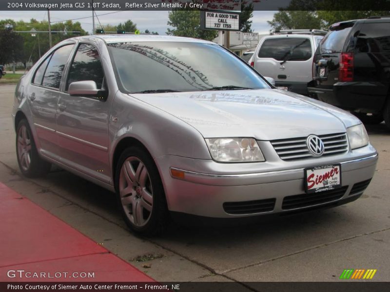 Reflex Silver Metallic / Grey 2004 Volkswagen Jetta GLS 1.8T Sedan