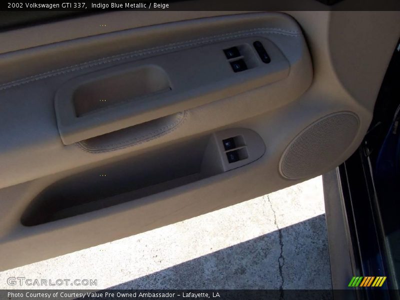 Indigo Blue Metallic / Beige 2002 Volkswagen GTI 337