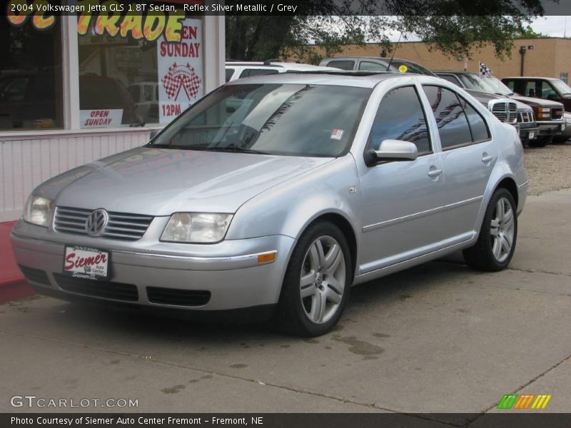 Reflex Silver Metallic / Grey 2004 Volkswagen Jetta GLS 1.8T Sedan