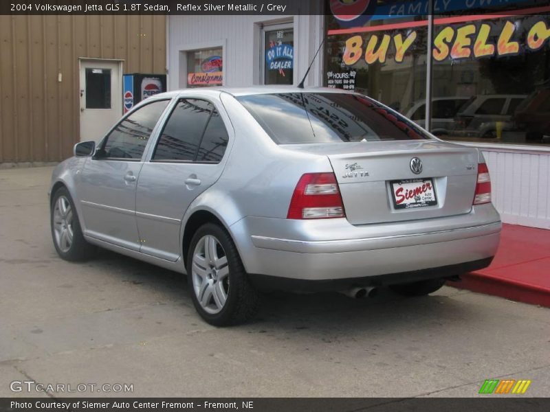 Reflex Silver Metallic / Grey 2004 Volkswagen Jetta GLS 1.8T Sedan