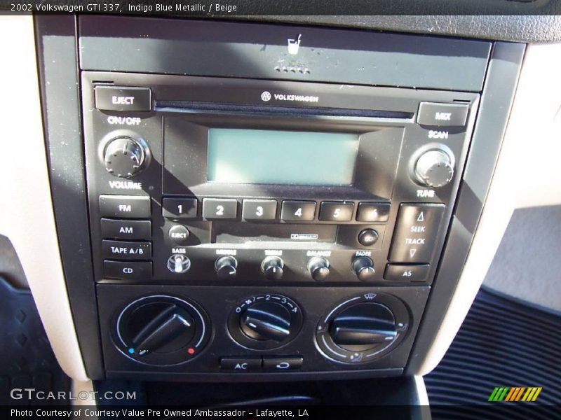 Indigo Blue Metallic / Beige 2002 Volkswagen GTI 337