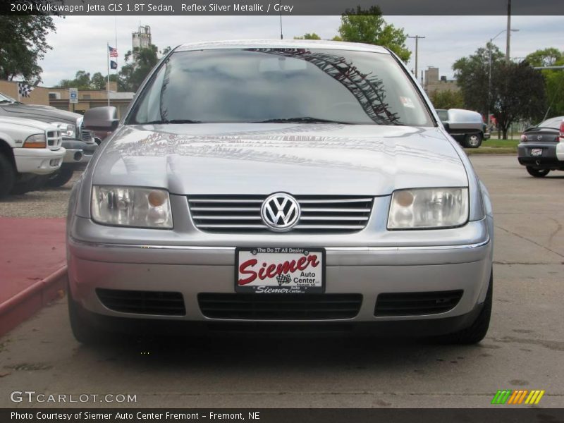 Reflex Silver Metallic / Grey 2004 Volkswagen Jetta GLS 1.8T Sedan