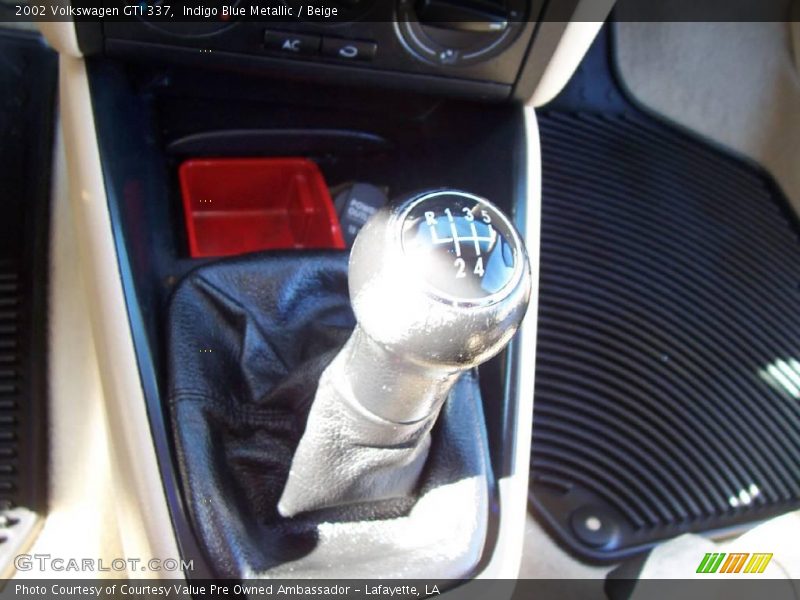 Indigo Blue Metallic / Beige 2002 Volkswagen GTI 337