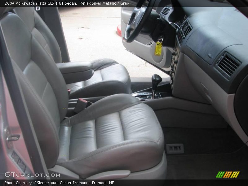 Reflex Silver Metallic / Grey 2004 Volkswagen Jetta GLS 1.8T Sedan
