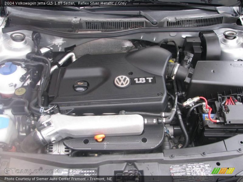 Reflex Silver Metallic / Grey 2004 Volkswagen Jetta GLS 1.8T Sedan