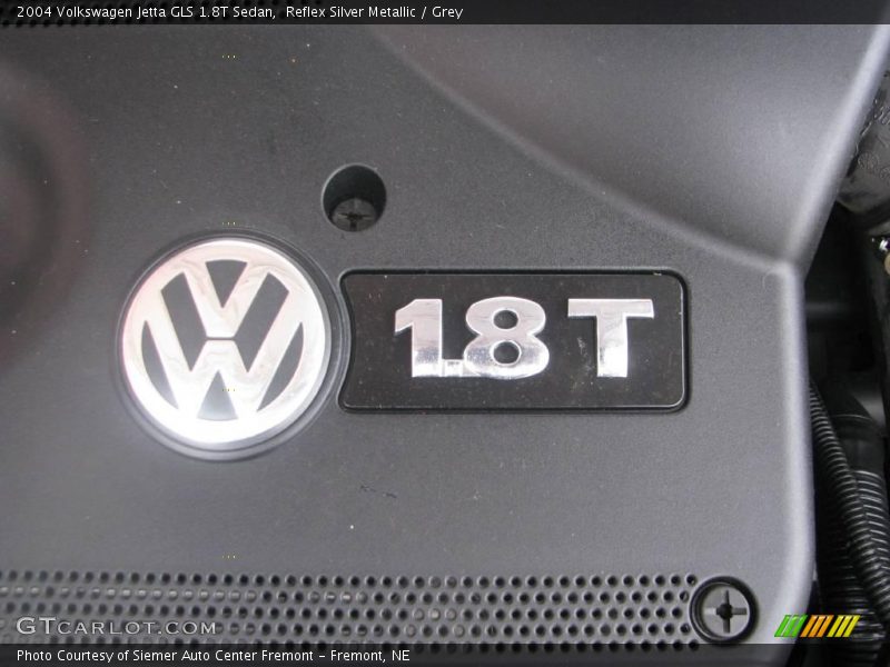 Reflex Silver Metallic / Grey 2004 Volkswagen Jetta GLS 1.8T Sedan