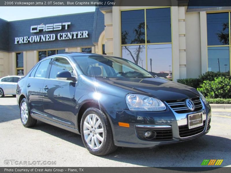 Blue Graphite Metallic / Grey 2006 Volkswagen Jetta 2.0T Sedan