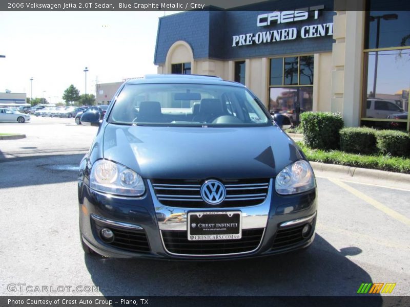 Blue Graphite Metallic / Grey 2006 Volkswagen Jetta 2.0T Sedan