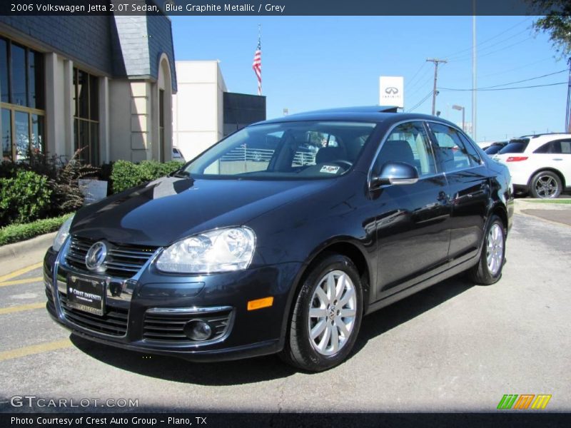 Blue Graphite Metallic / Grey 2006 Volkswagen Jetta 2.0T Sedan