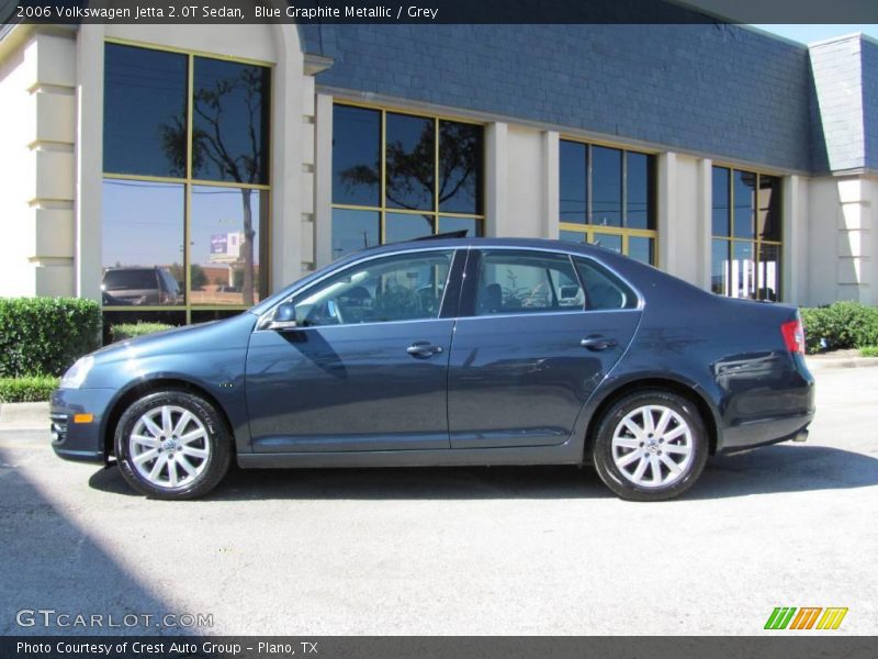 Blue Graphite Metallic / Grey 2006 Volkswagen Jetta 2.0T Sedan