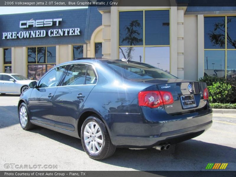 Blue Graphite Metallic / Grey 2006 Volkswagen Jetta 2.0T Sedan