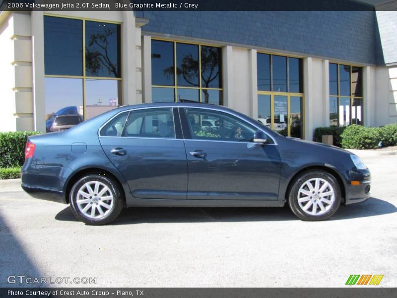 Blue Graphite Metallic / Grey 2006 Volkswagen Jetta 2.0T Sedan