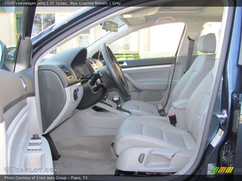 Blue Graphite Metallic / Grey 2006 Volkswagen Jetta 2.0T Sedan