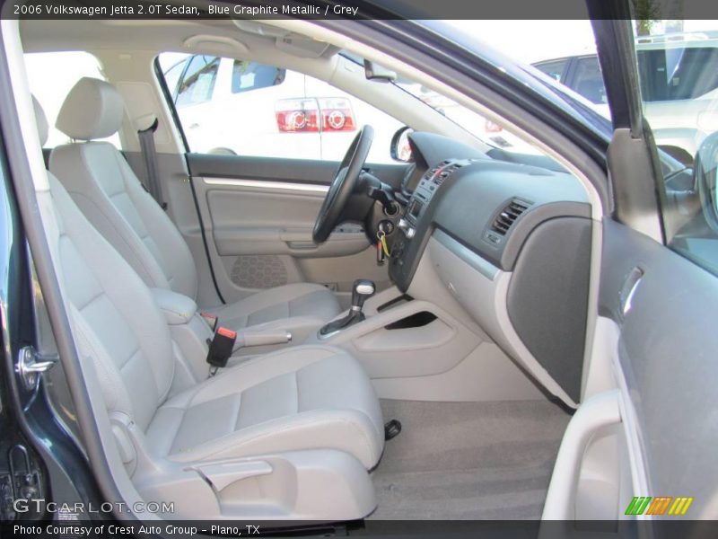 Blue Graphite Metallic / Grey 2006 Volkswagen Jetta 2.0T Sedan