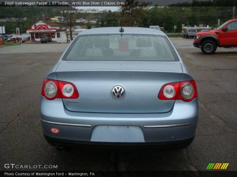 Arctic Blue Silver / Classic Grey 2006 Volkswagen Passat 2.0T Sedan