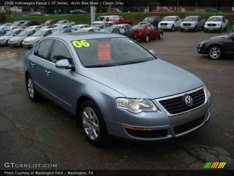Arctic Blue Silver / Classic Grey 2006 Volkswagen Passat 2.0T Sedan