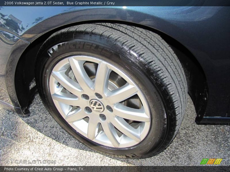 Blue Graphite Metallic / Grey 2006 Volkswagen Jetta 2.0T Sedan